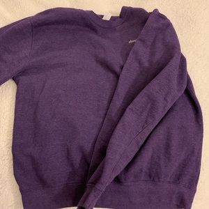 Crew neck sweatshirt
